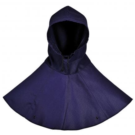 PORTWEST BZ12NAR - Cagoule capeline Bizweld™-, marine