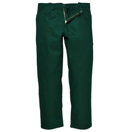 PORTWEST BZ30BGRL - Pantalons Bizweld, vert bouteille