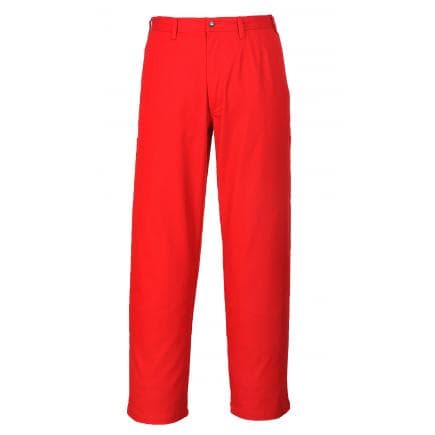 PORTWEST BZ30RETXL - Pantalons Bizweld, rouge tall