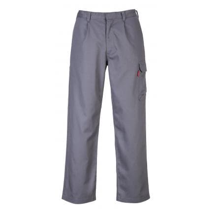 PORTWEST BZ31GRRL - Pantalon Bizweld FR Cargo, gris