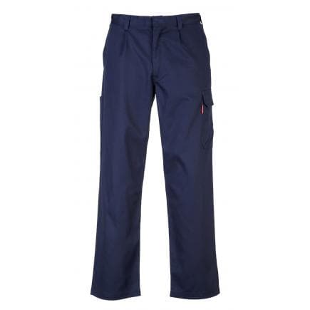 PORTWEST BZ31NAR4XL - Pantalon Bizweld FR Cargo, marine