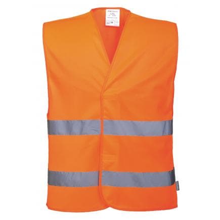 PORTWEST C406ORRL/XL - Gilet de distanciation sociale haute visibilité 2m, orange