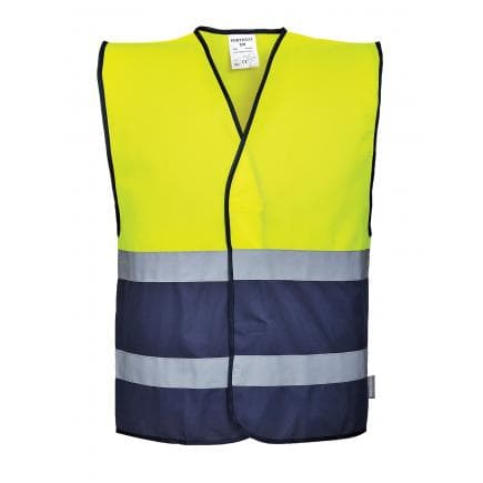 PORTWEST C484YNRXX/3X - Gilet HV bicolore, jaune/marine