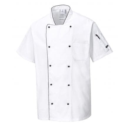 PORTWEST C676WHRXXL - Veste de cuisine ventilée, blanc