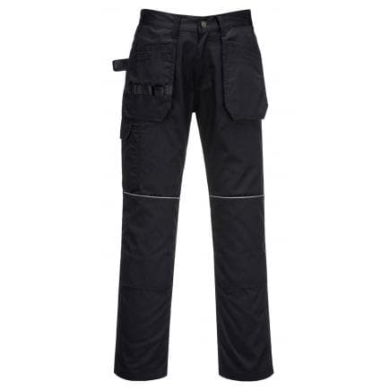 PORTWEST C720BKT38 - PantalonTradesman poches Holster, noir tall