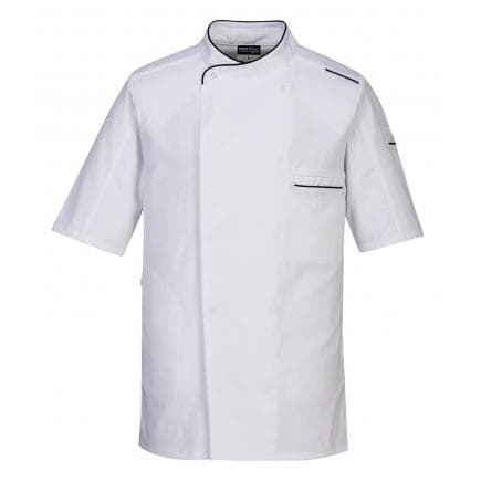 PORTWEST C735WHRXXL - Veste de chef Surrey m/c, blanc