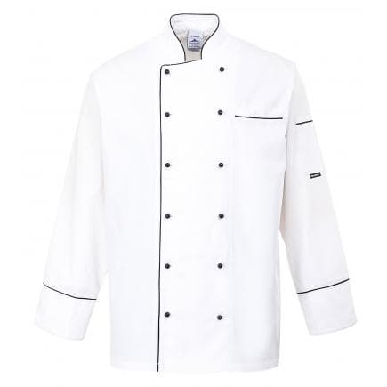 PORTWEST C775WHRXXL - Veste de chef Cambridge, blanc