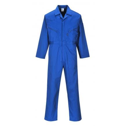PORTWEST C813RBRS - Combinaison Liverpool à zip, bleu royal