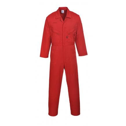 PORTWEST C813RERXL - Combinaison Liverpool à zip, rouge