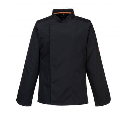 PORTWEST C838BKRL - Veste cuisine Meshair Pro l/s, noir