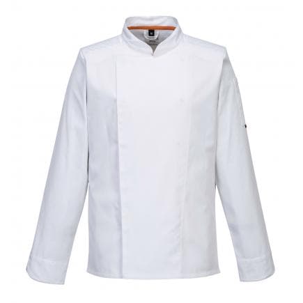PORTWEST C838WHRL - Veste cuisine Meshair Pro l/s, blanc