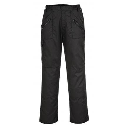 PORTWEST C887BKRM - Pantalon Action ceinture elastiquée, noir