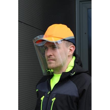 PORTWEST CV18CLR - Écran de protection pour casquette anti-chocs apet 300 Microns (100), incolore
