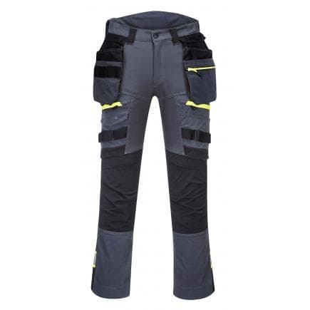 PORTWEST DX440MGR34 - Pantalon DX4 poches flottantes démontables, gris métal