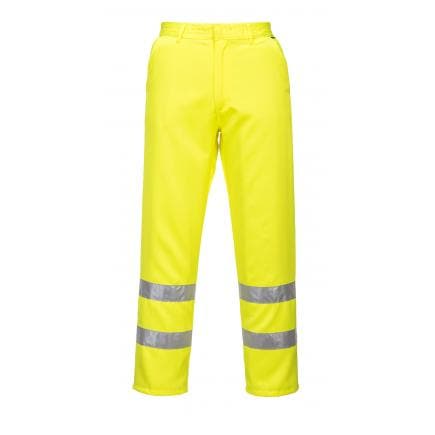 PORTWEST E041YERS - Pantalon Hi-Vis poly-coton, jaune