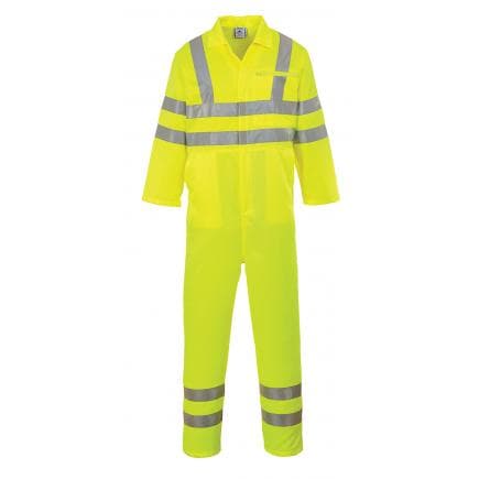 PORTWEST E042YERXXXL - Combinaison HV poly-coton, jaune
