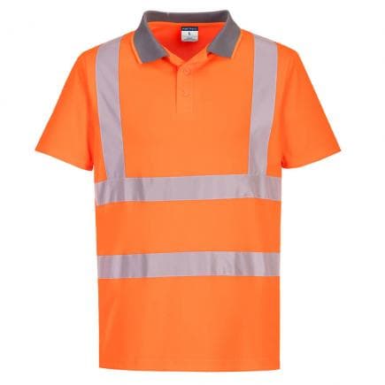 PORTWEST EC10ORRXXXL - Polo Eco haute visibilité (pack de 6), orange