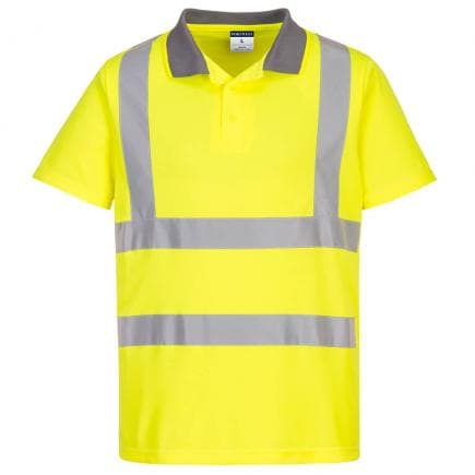 PORTWEST EC10YER4XL - Polo Eco haute visibilité (pack de 6), jaune