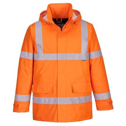 PORTWEST EC60ORRXL - Parka d'hiver haute visibilité pw2, orange