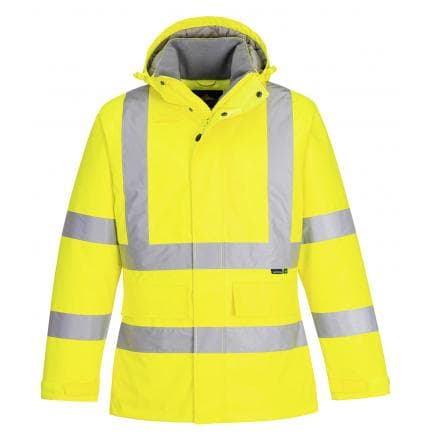 PORTWEST EC60YERM - Parka d'hiver haute visibilité pw2, jaune