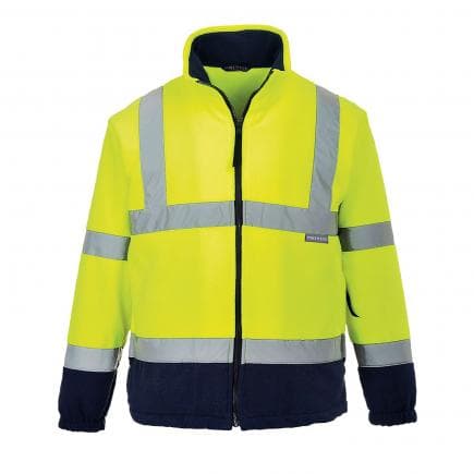 PORTWEST F301YNRL - Polaire Hi-Vis bicolore, jaune/marine