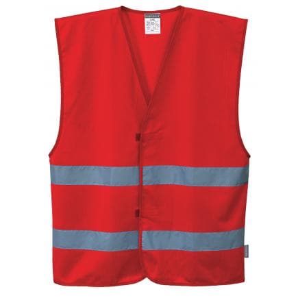 PORTWEST F474RERL/XL - Gilet Iona, rouge