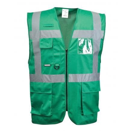 PORTWEST F476BGRL - Iona gilet Executive, vert bouteille