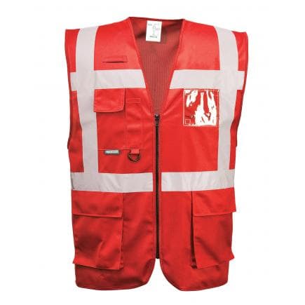 PORTWEST F476RERXL - Iona gilet Executive, rouge