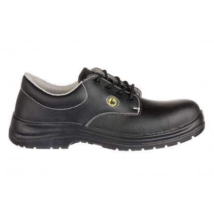 PORTWEST FC01BKR42 - Chaussure de sécurité à lacets composite ESD s2, noir