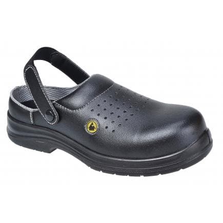 PORTWEST FC03BKR38 - Sabot de sécurité ventilé composite ESD sb ae, noir