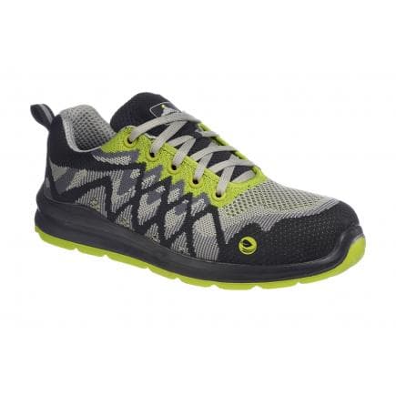 PORTWEST FC08BKY42 - Trainer de sécurité écologique compositelite S1P, noir/jaune