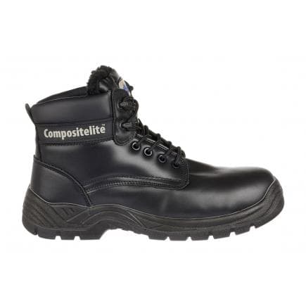 PORTWEST FC12BKR42 - Brodequin thor composite fourré S3 CI noir