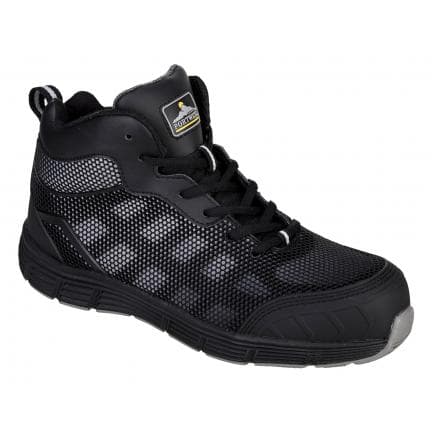 PORTWEST FC15BKG43 - Chaussure montante compositelite derwent S1P, noir/gris