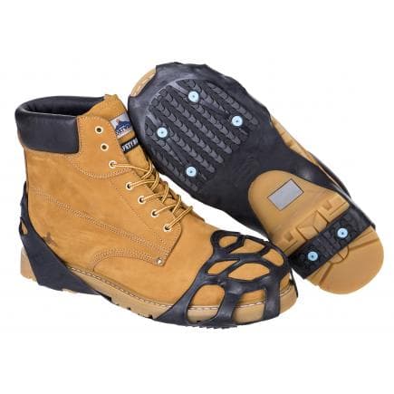PORTWEST FC97BKR - Aide à la trAction pour grandes chaussures, noir