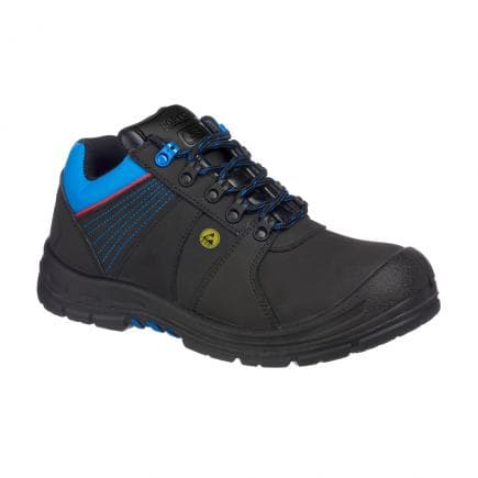 PORTWEST FD27BKB44 - Chaussure de sécurité compositelite protector S3 ESD HRO, noir/bleu