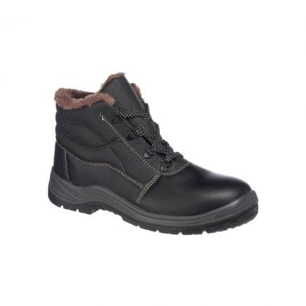 PORTWEST FD33BKR42 - Botte Steelite Kumo doublée de fourrure S3, noir
