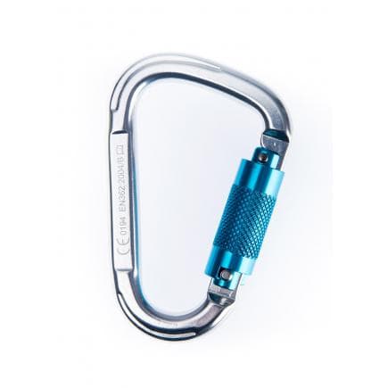 PORTWEST FP32SIR - Mousqueton en aluminium twist lock, argent
