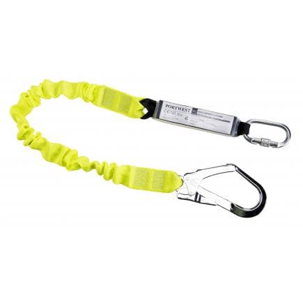 PORTWEST FP53YER - Lanière élastiquée simple avec amortisseur, jaune