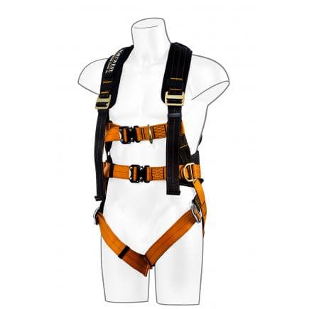 PORTWEST FP73K1RS/M/L - Harnais ultra à 3 points, noir/orange