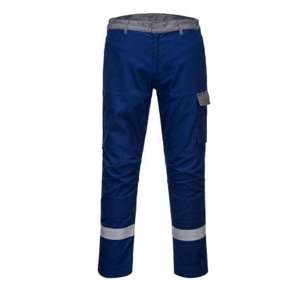 PORTWEST FR06RBR41 - Pantalon Bizflame Ultra bicolore, bleu royal