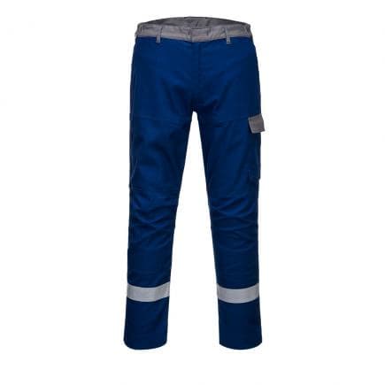 PORTWEST FR06RBS30 - Pantalon Bizflame Ultra bicolore, bleu royal short
