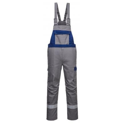 PORTWEST FR07GRRXL - Cotte à bretelles Bizflame Ultra bicolore, gris