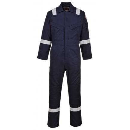 PORTWEST FR28NARL - Combinaison FR legère antistatique 280g, marine