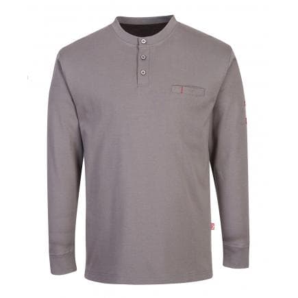PORTWEST FR32GRRXXXL - FR Henley antistatique, gris