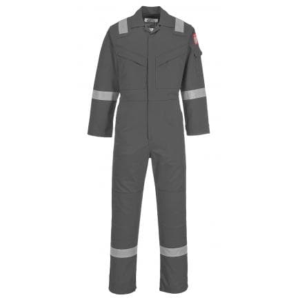 PORTWEST FR50GRTXXXL - Combinaison flamme résistant et antistatique 350g, gris tall