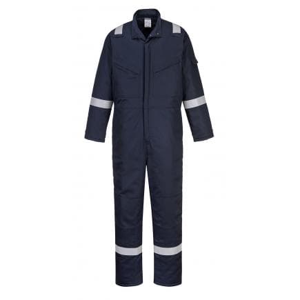 PORTWEST FR52NARXXXL - Combinaison antistatique matelassée hiver 350g, marine