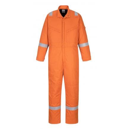 PORTWEST FR52ORRL - Combinaison antistatique matelassée hiver 350g, orange