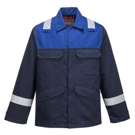 PORTWEST FR55NRRL - Veste Bizflame Plus, marine/royal