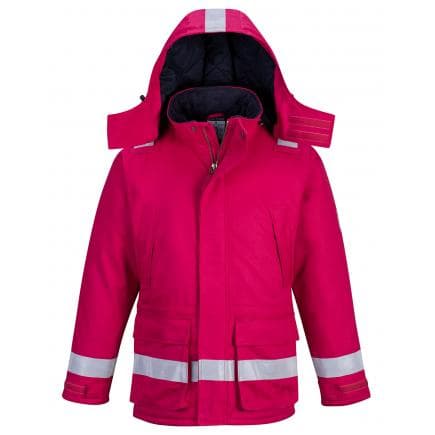 PORTWEST FR59RERL - Parka hiver FR Anti-statique, rouge
