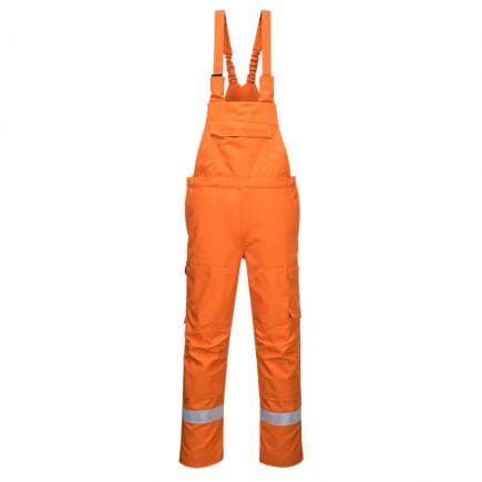 PORTWEST FR67ORSXL - Cotte à bretelles Bizflame Ultra, orange short